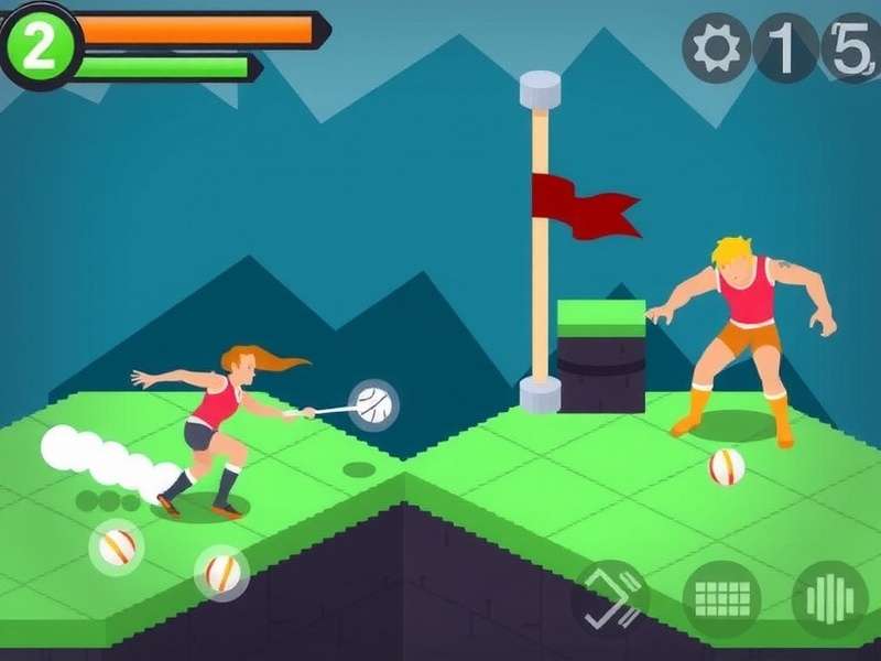 Vibrant Volley Crusader Gameplay Vibrant Volley Crusader Gameplay